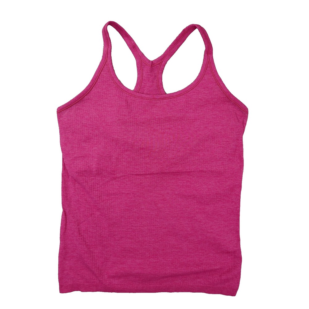 Lululemon Ebb To Street Tank Top Washed Denim Blue Athletic Athleisure Women 14